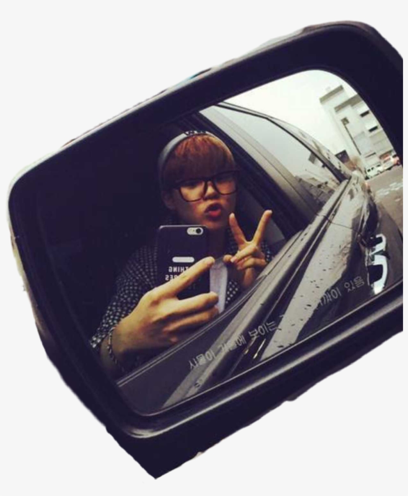 #jimin #bts #jiminie #chiminie #chimchim #car #window - Jimin In A Car, transparent png download