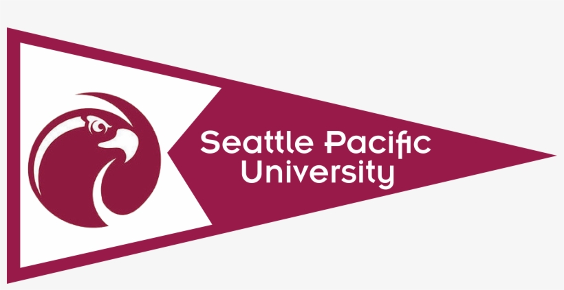 Seattle Pacific University Pennant - Seattle Pacific Falcons, transparent png download