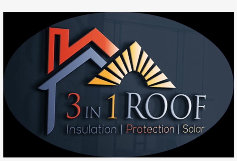 3 In 1 Roof, Inc Is Proud To Be Working With Sunspark - Graphic Design, transparent png download