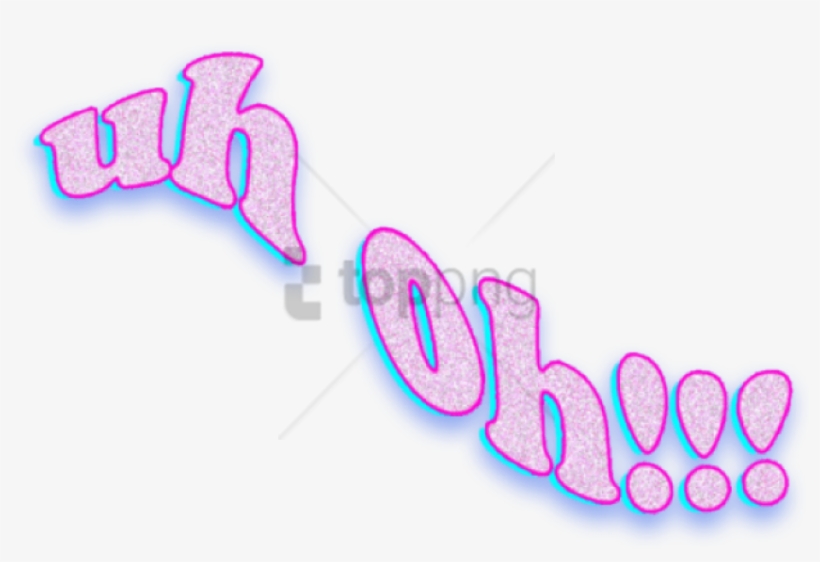 Free Vaporwave Transparent Image With Transparent Background - Uh Oh Transparent, transparent png download