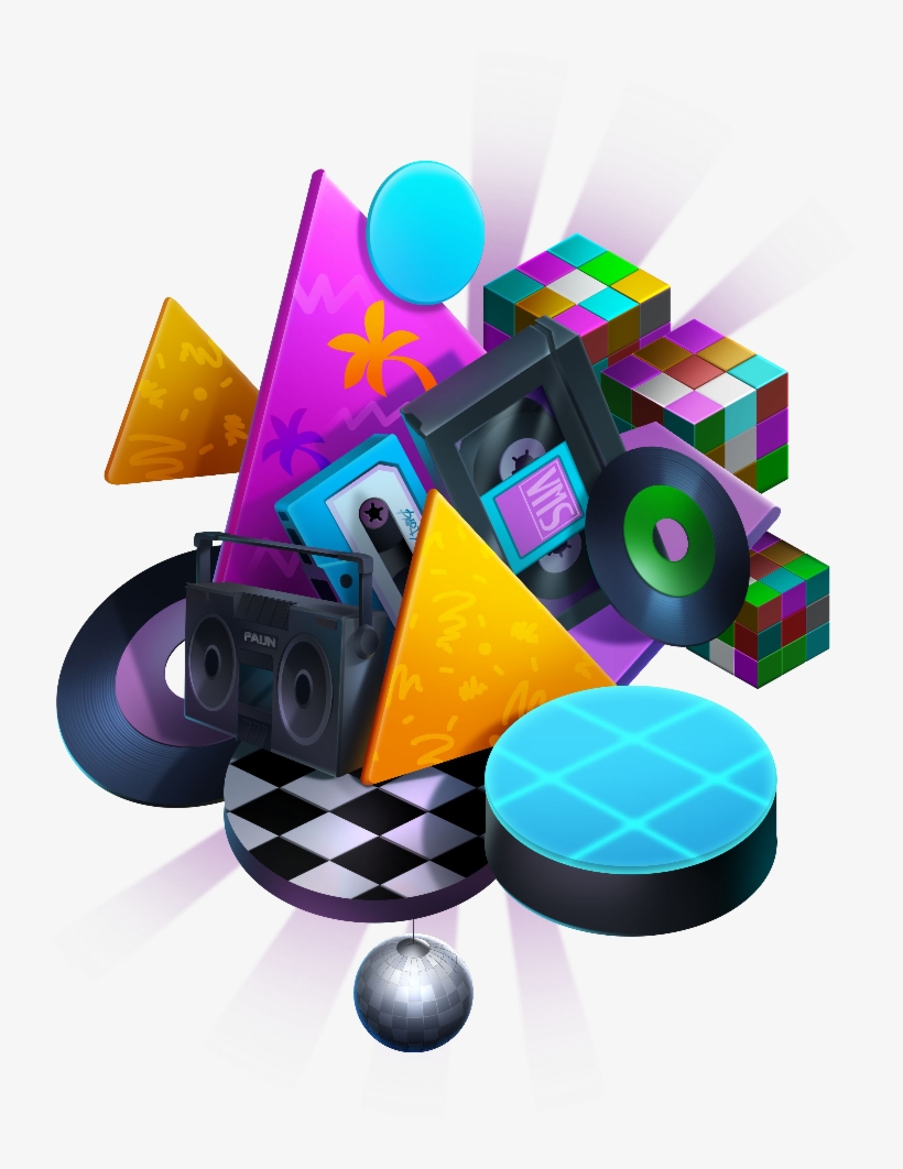 80s Png - Monster Legends Islands, transparent png download