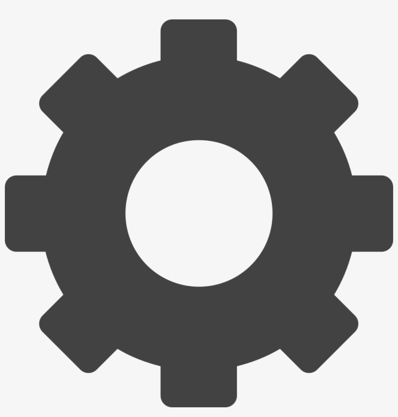 Wmf Agora Settings - Setting Black Icon Png, transparent png download