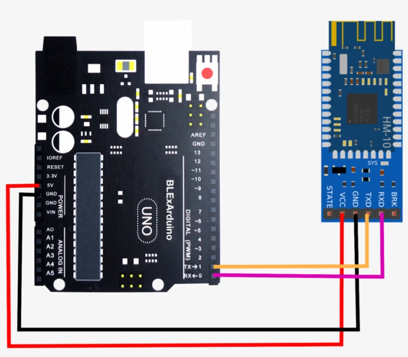 Blexarduino Wiring Console - Bluetooth Module At 09 Transparent PNG ...