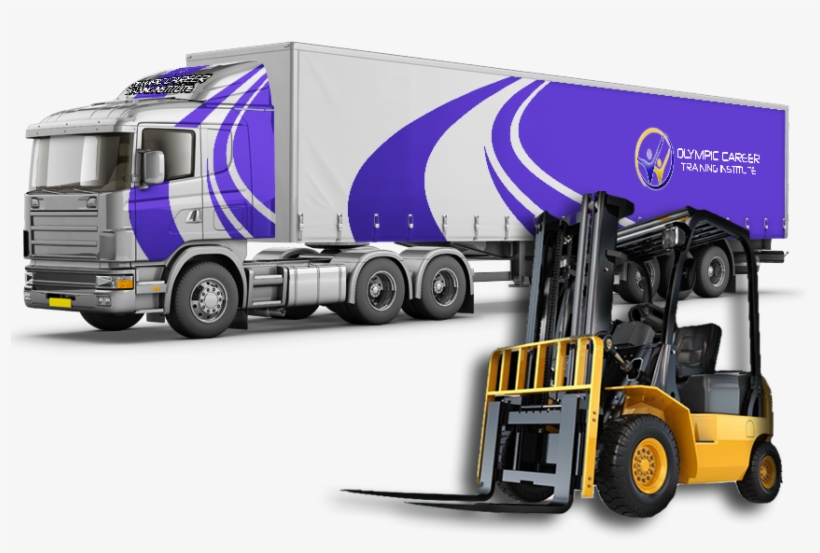 Cdl Training & Forklift Certification Courses - Trailer Truck, transparent png download