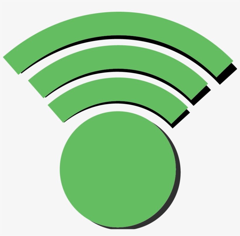 Wi Fi Icon Shadow - Circle, transparent png download