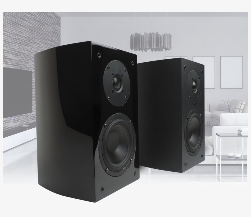 R-5 Bookshelf Speakers - Studio Monitor, transparent png download