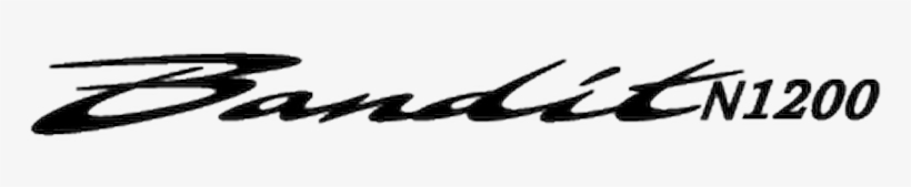80068 Suzuki Bandit N 1200 - Calligraphy, transparent png download