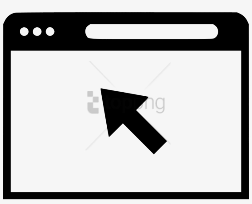 Free Png Download Browser Icon White Png Images Background - Smartphone, transparent png download