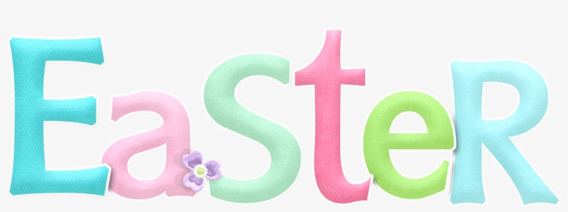 Easter Clipart Text - Number, transparent png download