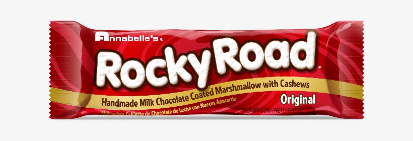 Rocky Road Original Candy Bar - Confectionery, transparent png download