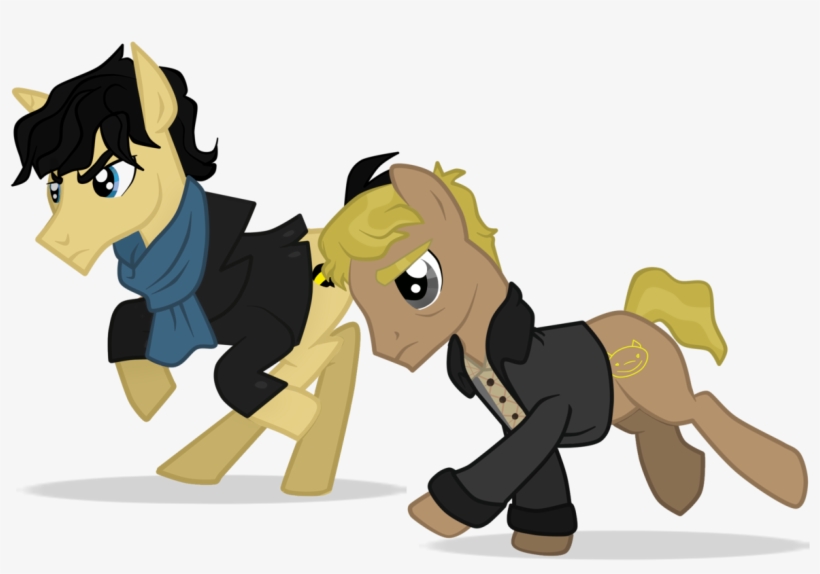 Sherlock Transparent John - My Little Pony Sherlock Holmes, transparent png download