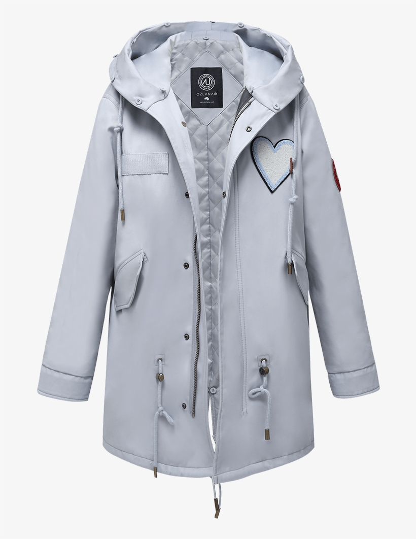 The Queen Of Hearts Parka - Overcoat, transparent png download