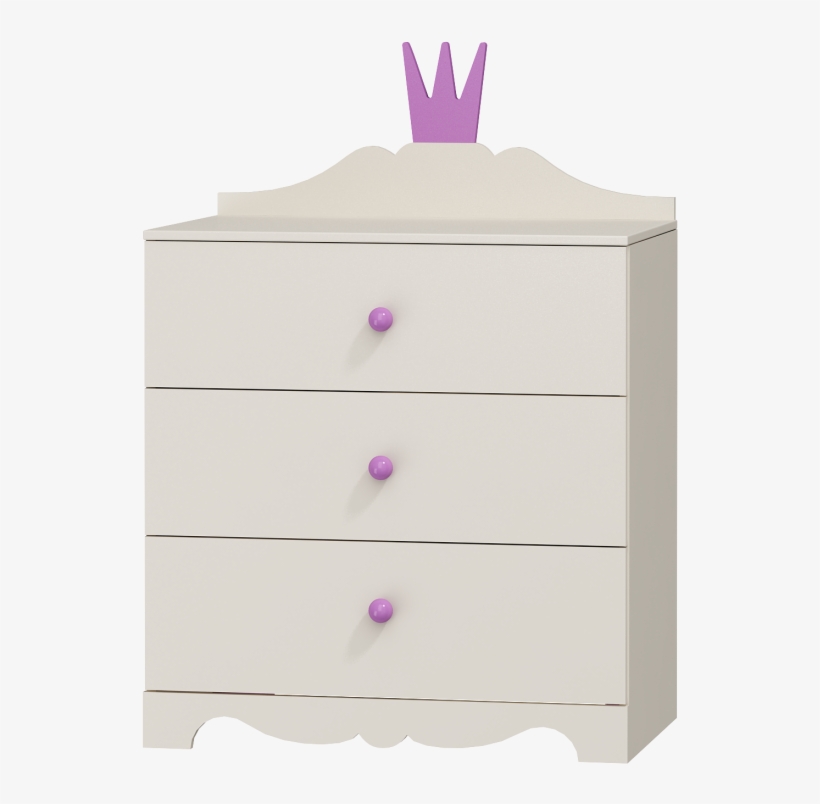 Commode Princesse - Chest Of Drawers, transparent png download