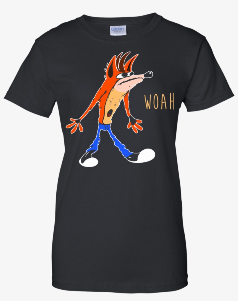 Crash Bandicoot - T-shirt, transparent png download