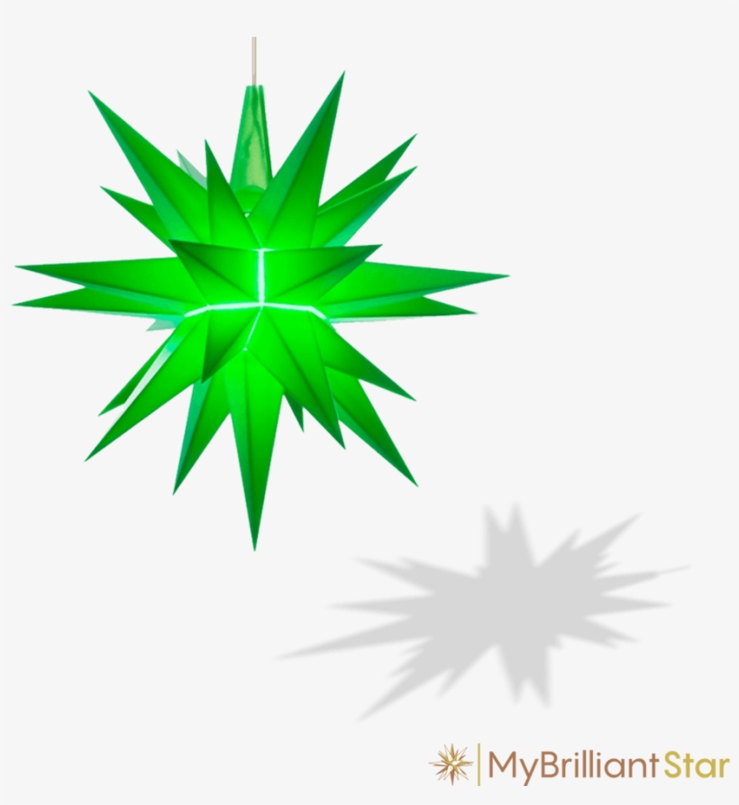 Original Herrnhut Plastic Star, Z-green, ~ 13 Cm / - Herrnhuter Stern Sonderedition 2018, transparent png download