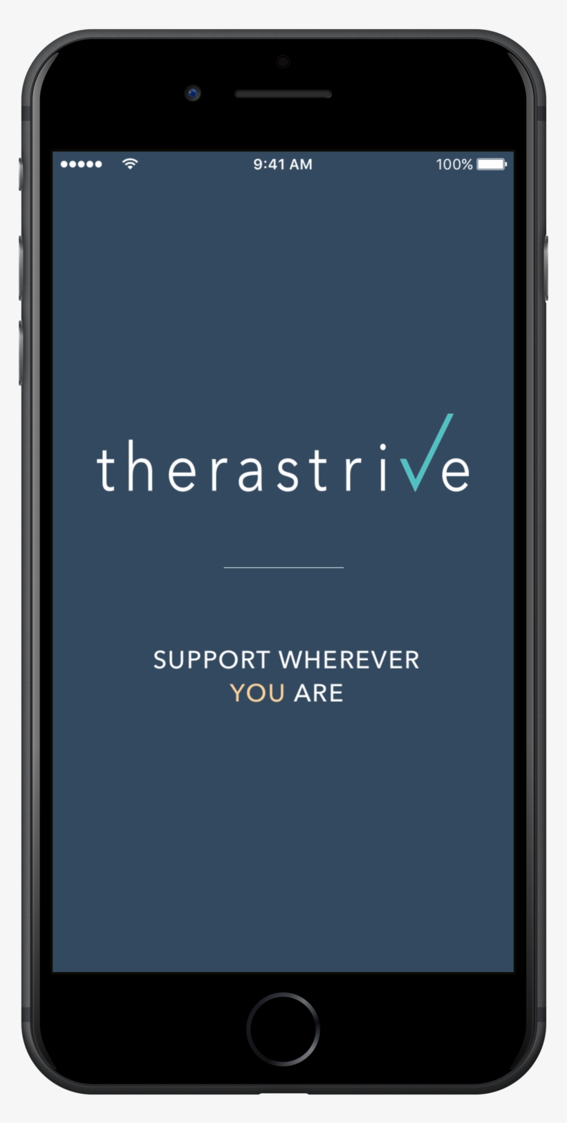 Therastrive - Welcome - Smartphone, transparent png download