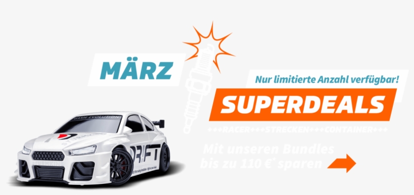 Banner Superdeals2 De Web - Race Car, transparent png download