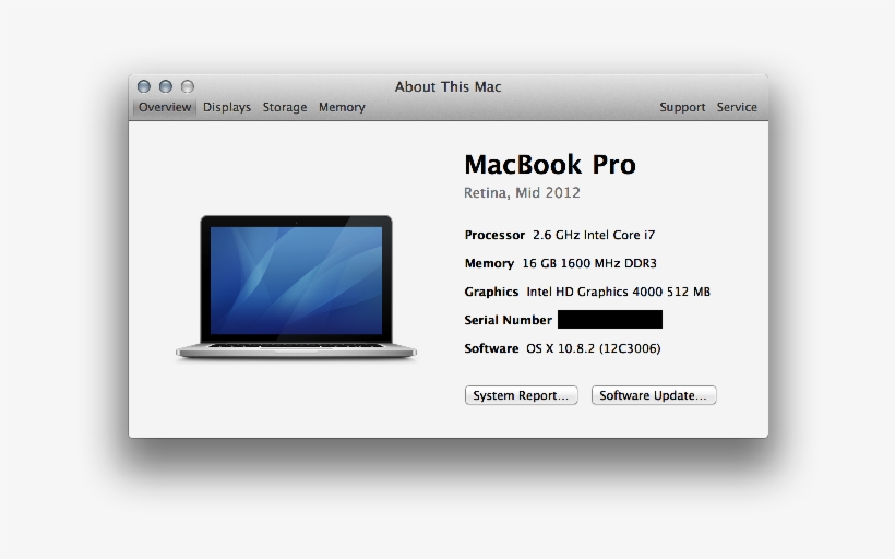 Retinamac - Macbook Pro 5 1, transparent png download