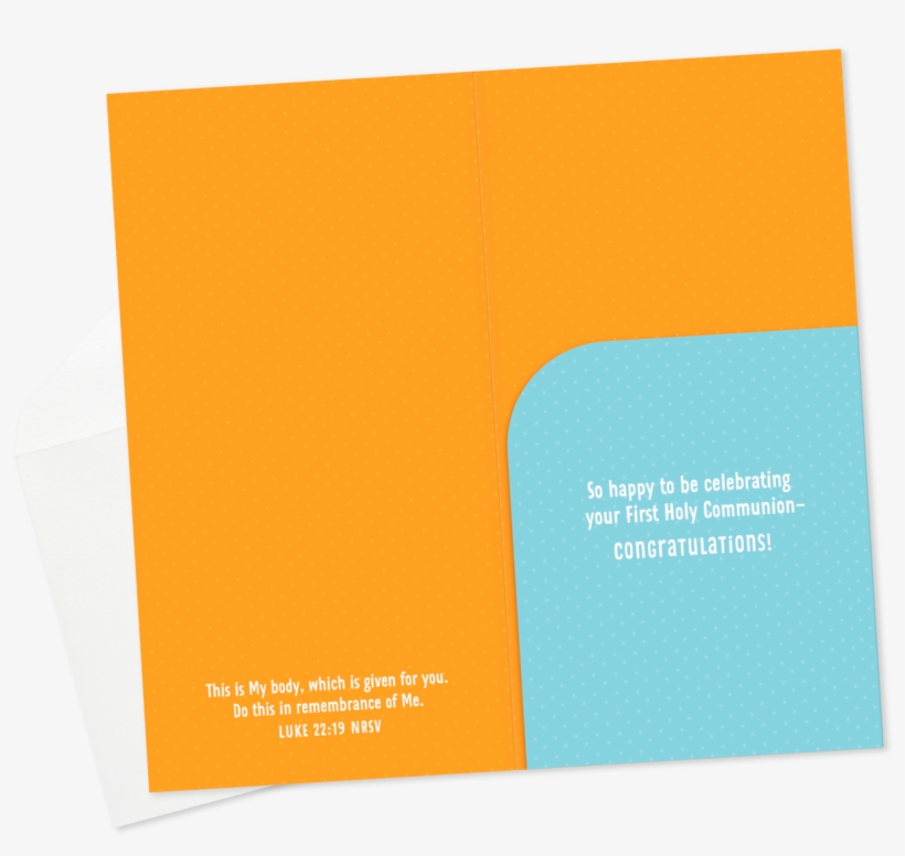 Peace, Joy And Hope Religious Money Holder First Communion - Graphic Design, transparent png download