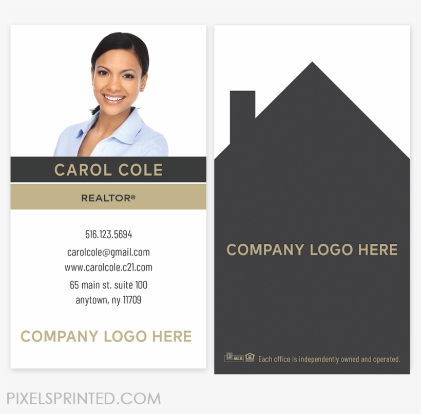 New Century 21 Logo Cards, Century 21 Business Cards, - Real Estate, transparent png download