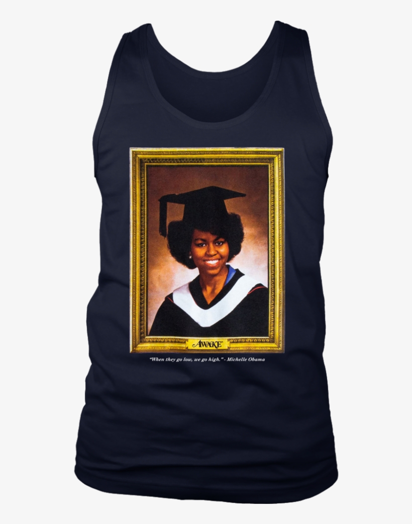 Michelle Obama Princeton Graduation T-shirt - Michelle Obama, transparent png download