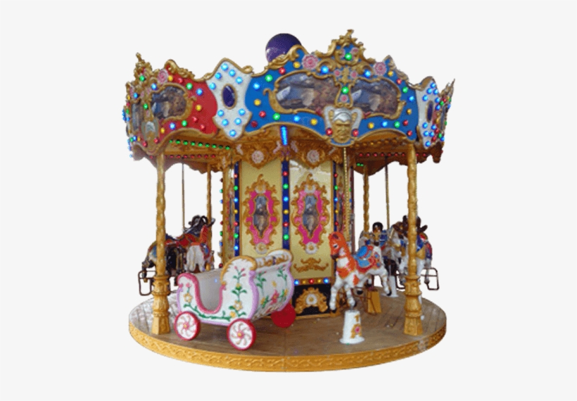 Ancient Carousel 12 Seats - 12 Seat Carousel, transparent png download