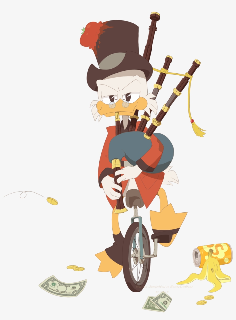 “collab With My Sister ” - Ducktales 2017 Scrooge Fanart, transparent png download