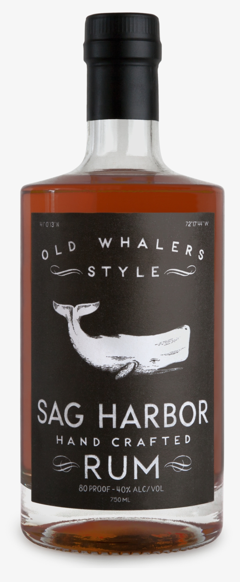 Long Island Spirits Sag Harbor Old Whalers Style Hand - Sag Harbor Old Whalers Style Rum, transparent png download