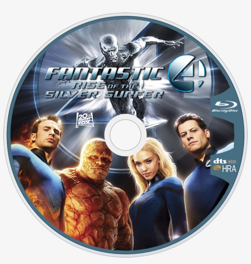 Fantastic Four Rise Of The Silver Surfer Poster, transparent png download