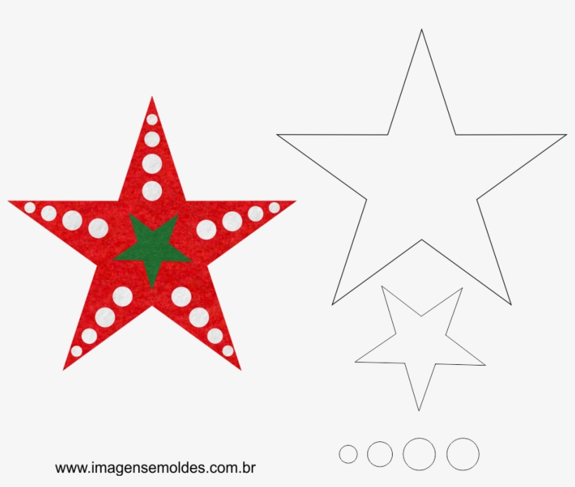 Molde De Para E V A Feltro - Starfish Silhouette, transparent png download