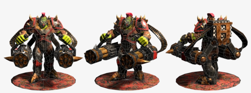 Orc Minigun Lowwire Comped 02, transparent png download