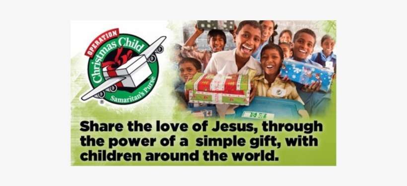 Operation Christmas Child 2010, transparent png download
