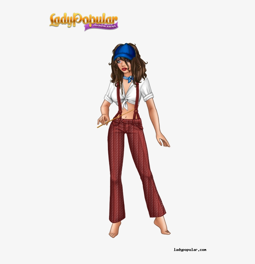 Hillbilly Carlita - Lady Popular Fashion Arena Western, transparent png download