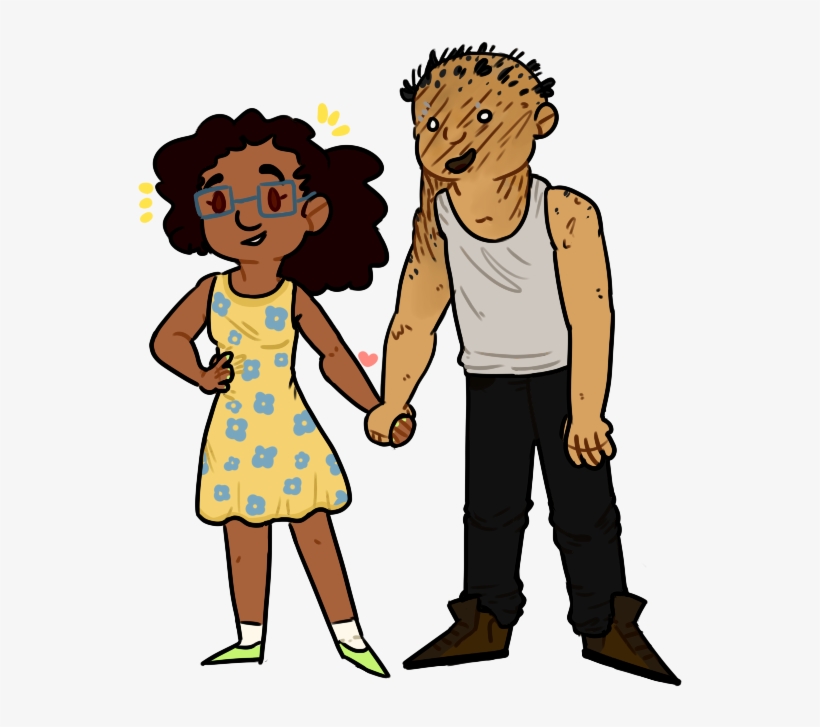 Someone Requested I Draw The Hillbilly X Claudette, - Cartoon, transparent png download