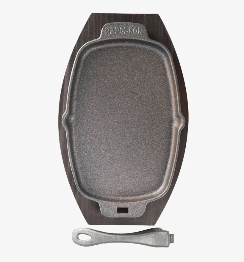 Napoleon Pro Sizzle Platter, Wooden Server Set - Cast Iron Skillet Napoleon, transparent png download