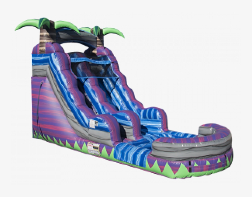 16ft Purple Crush Water Slide - Water Slides Transparent, transparent png download
