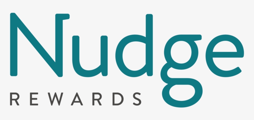 Nudge Full Logo Navy - Nudge Rewards Logo, transparent png download