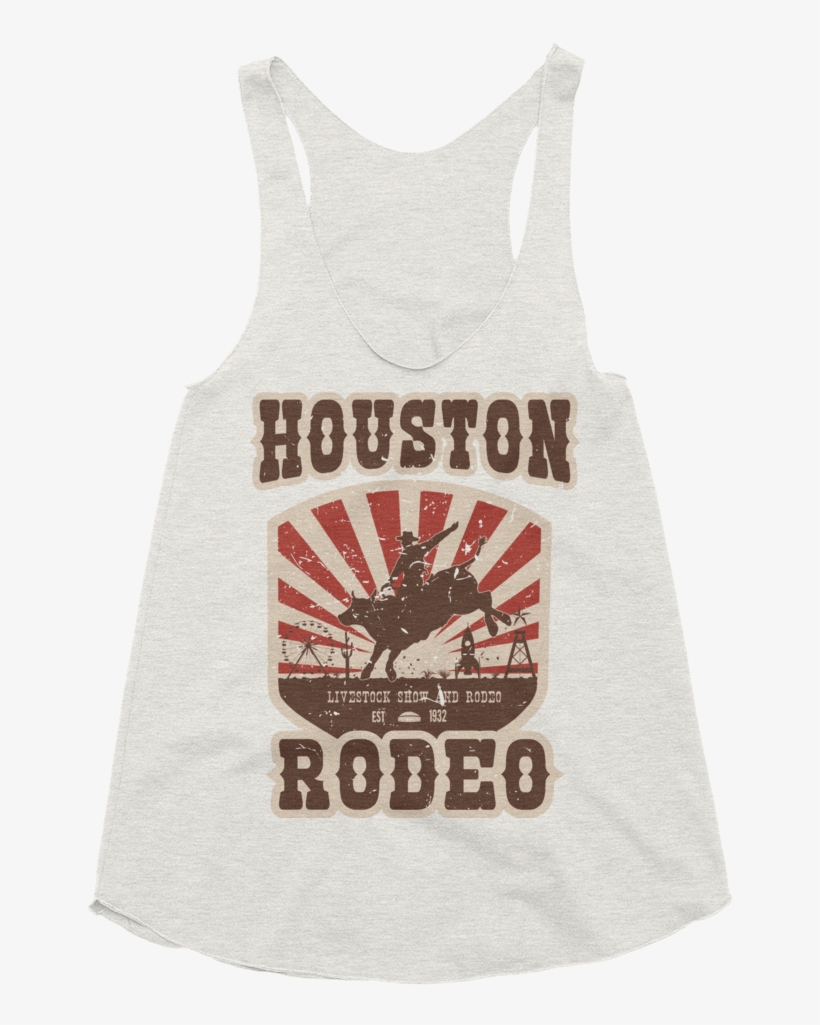Houston Rodeo Tank Top - Active Tank, transparent png download