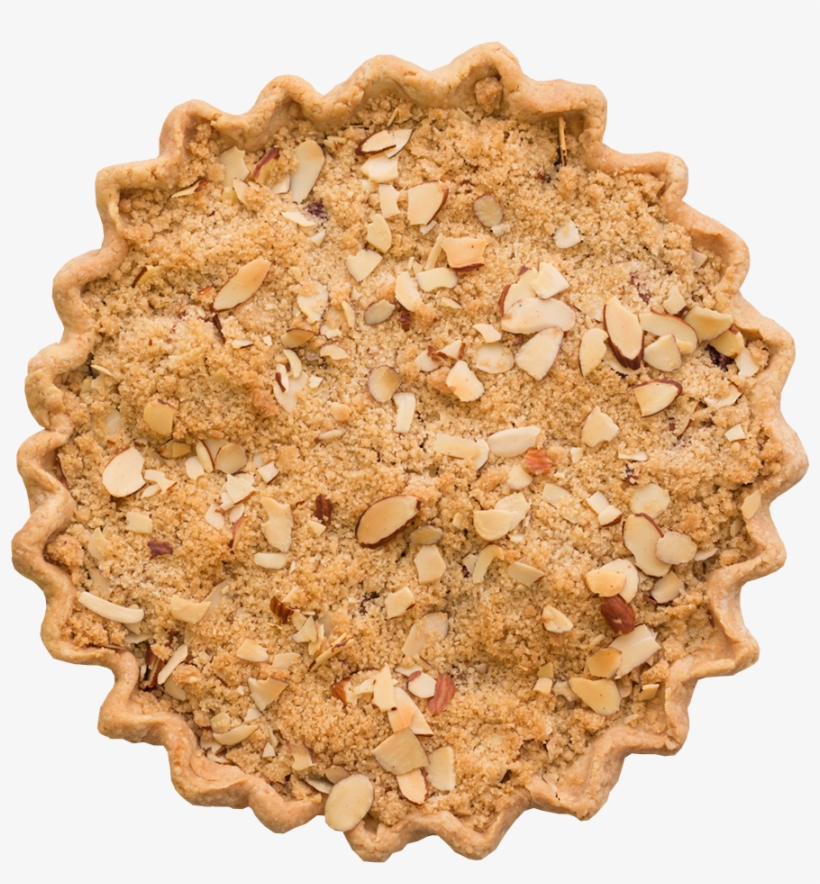 Rhubarb Raspberry Lavender Pie - Cracker, transparent png download