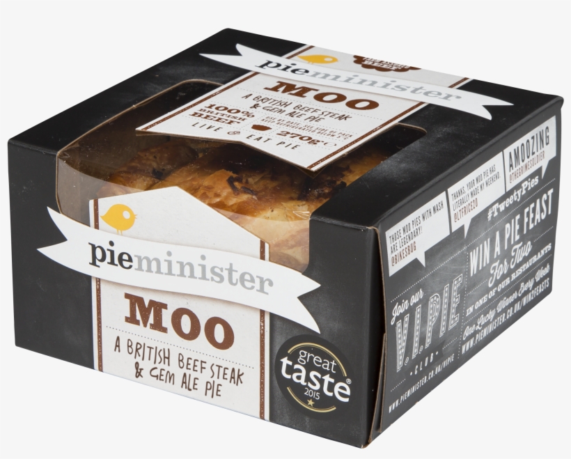 Moo - Pieminister Steak And Ale Pie, transparent png download