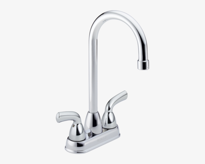 Two Handle Bar/prep Faucet - Tap, transparent png download