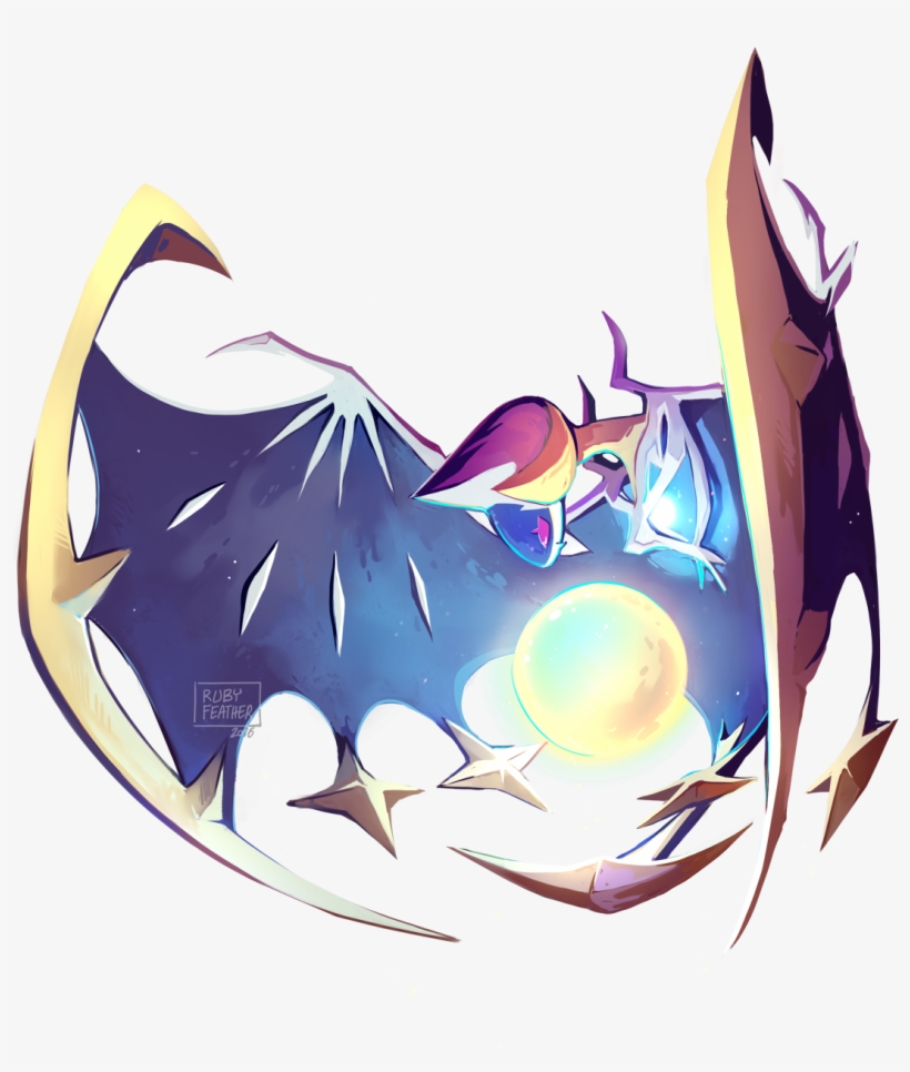 Similar Lunala Cliparts - Lunala Art, transparent png download