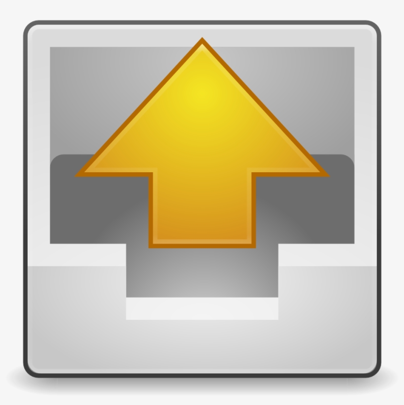 Actions Mail Outbox Icon - Out Box Png, transparent png download
