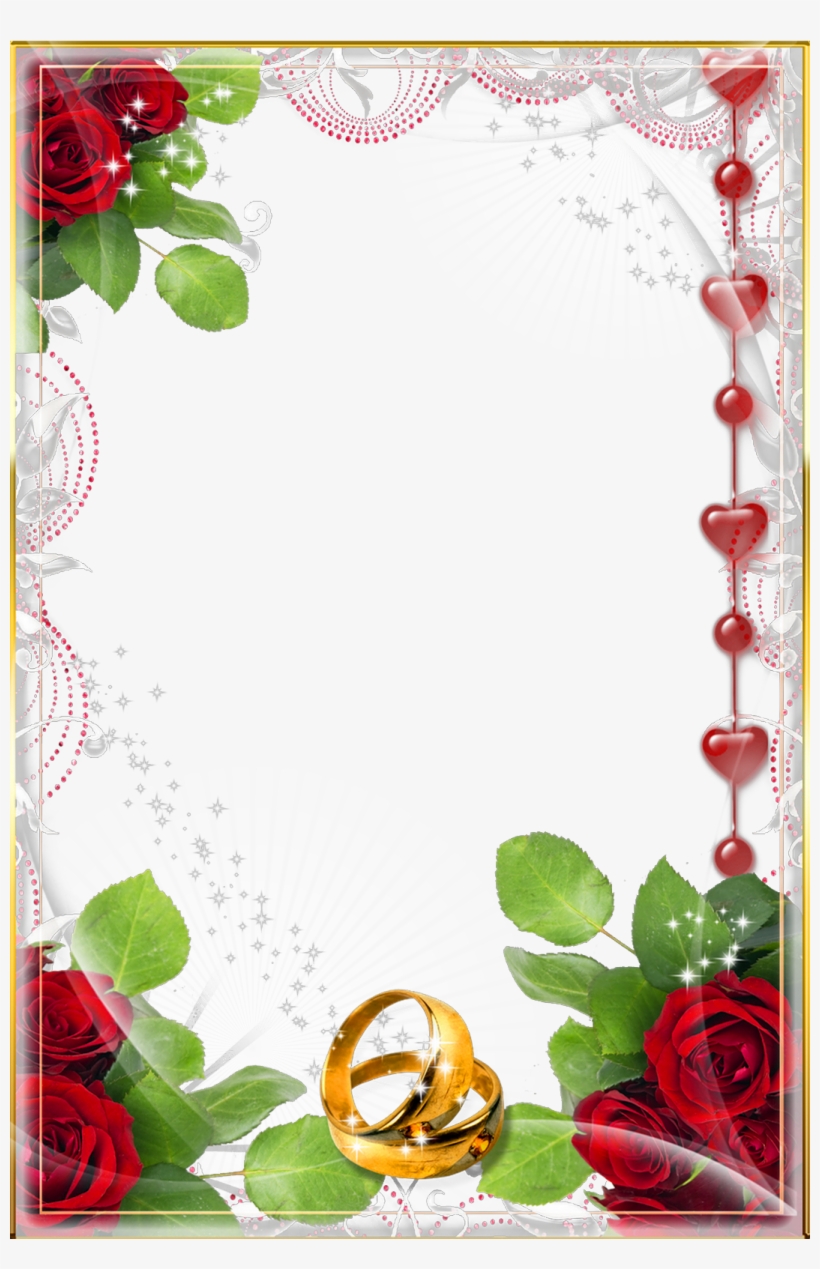 te Gustaria Aprender A Poner Un Marco A Tu Foto - Moldura De Casamento  Grande Transparent PNG - 1067x1600 - Free Download on NicePNG, image size:820x1269
