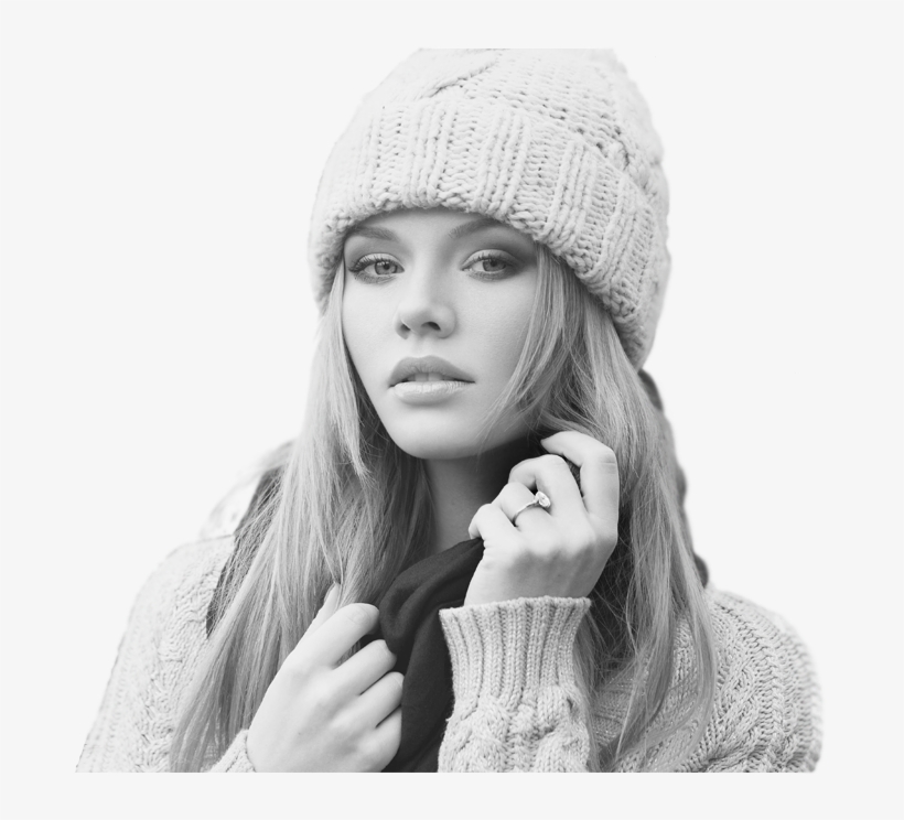 Hot-woman - Mütze Damen Mit Bommel, transparent png download