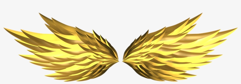 Asas De Fogo Png - Gold Fire Transparent, transparent png download