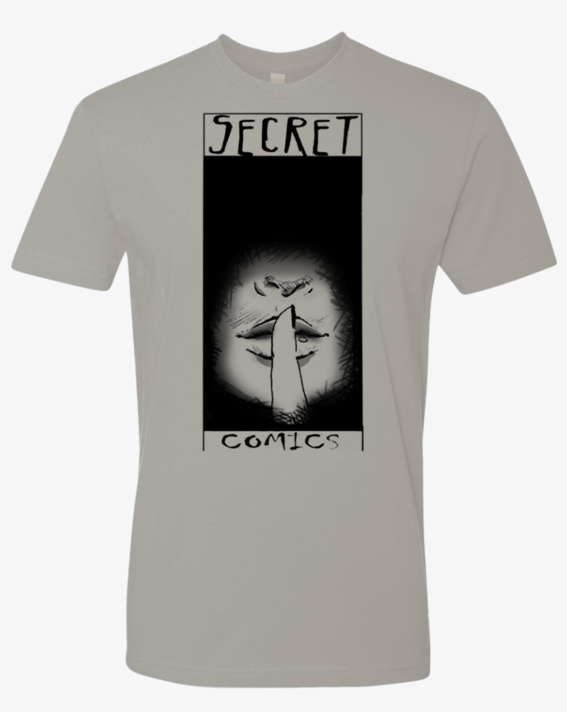 Secret Comics Official Logo T Shirt - T-shirt, transparent png download