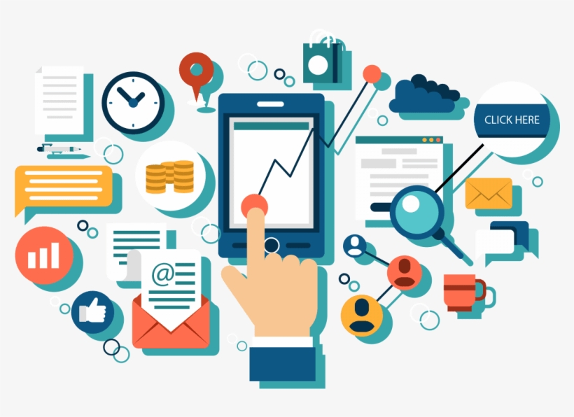 Social Media Marketing - Marketing And Service, transparent png download