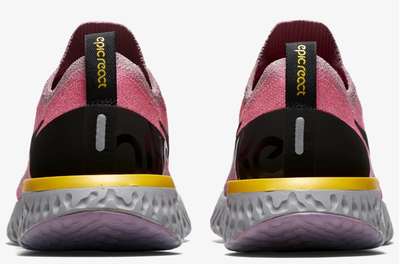 Women's Epic React Flyknit Running Shoe - Shoe, transparent png download
