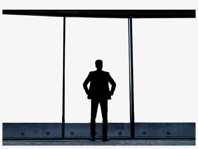 Man Looking Out 2 - Standing, transparent png download